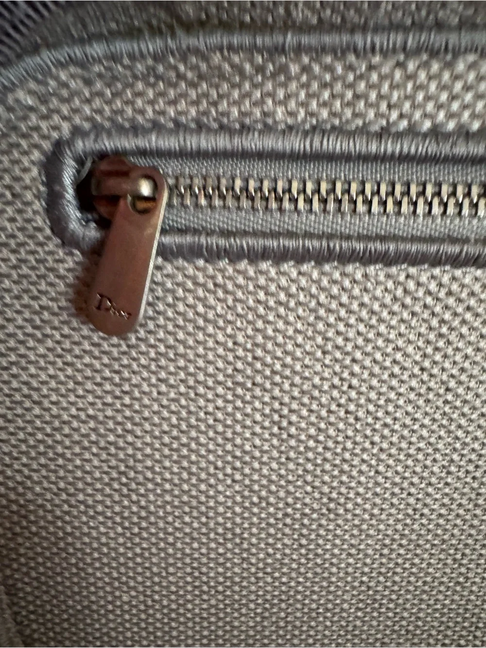 Dior Embroidered Canvas Vanity Case